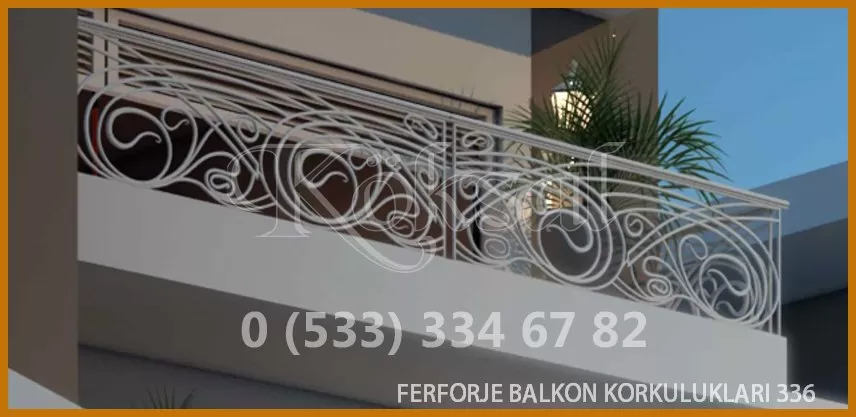 Ferforje Balkon Korkulukları 336